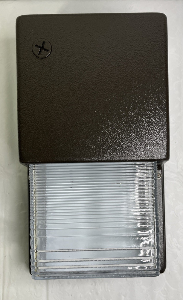 Day-Brite Lighting - Heavy Duty Metal Mini Rectangular WPG Glass Wall Pack