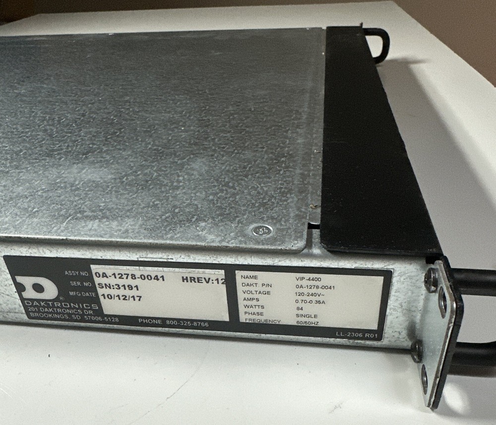 DAKTRONICS VIP-4400 Video Image Processor 0A-1278-0041 - Ships FREE