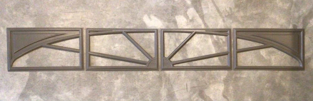 Amarr Sunray Replacement Inserts for Amarr Short Panel Garage Doors Terratone