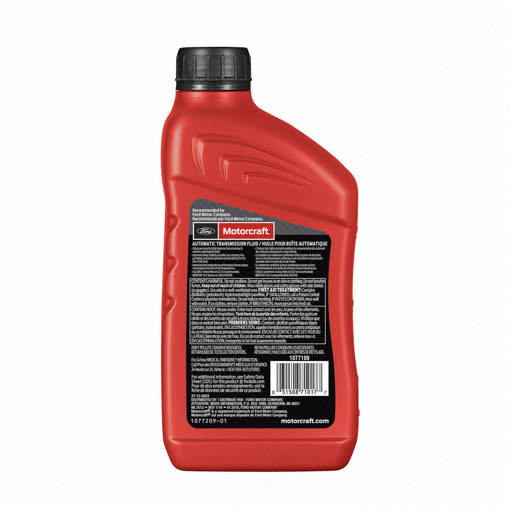 Auto Trans Fluid Motorcraft XT12QULV