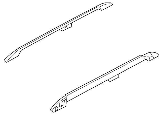 Genuine Ford Side Rail 7A2Z-7855115-EA