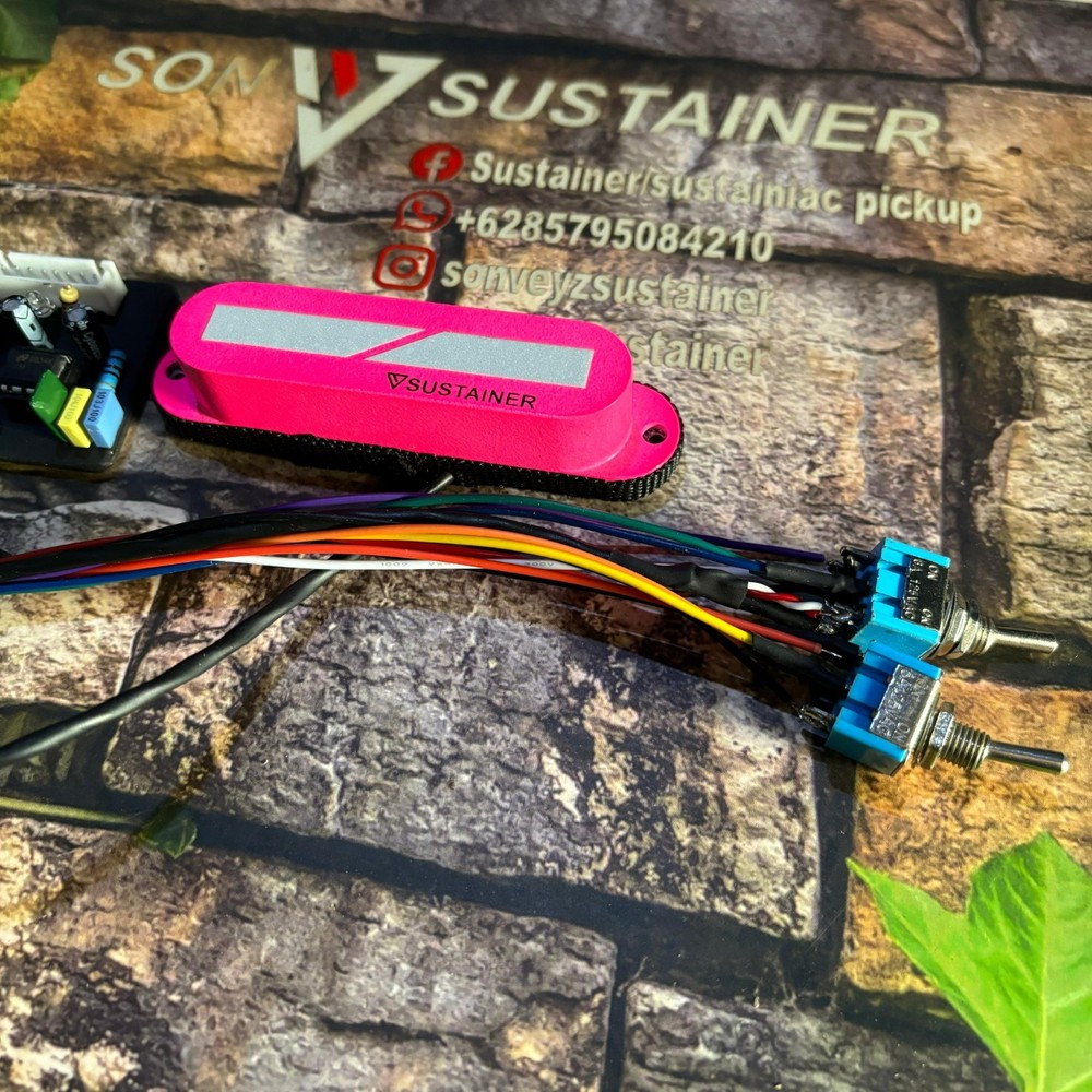 sustaniac pickup single coil ( pink )