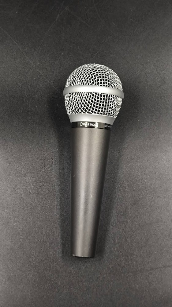 Dynamic DM-2500 Microphone Used Working Grey
