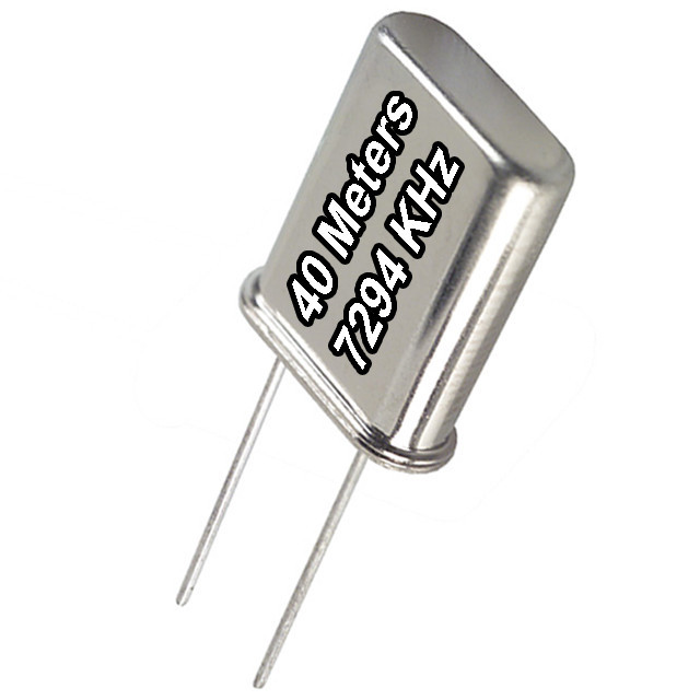 7.294 MHz Crystal HC-49 (40-Meter HAM Band) ** USA SELLER **