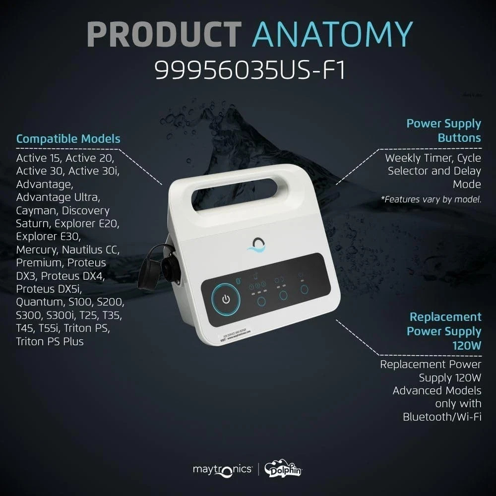 DOLPHIN Authentic Replacement Parts - Power Supply