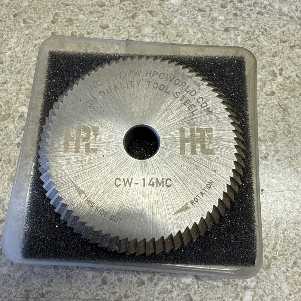 HPC CW-14MC Key machine cutter blade. Slightly used