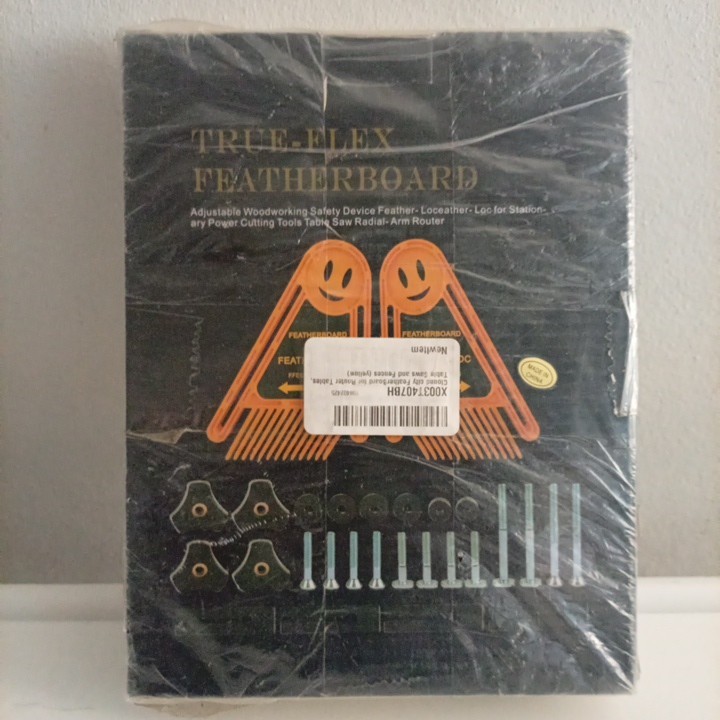 2 Pack True Flex Featherboard Double Feather Loc Board Adjustable Woodworking