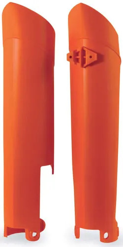 Acerbis Orange Lower Fork Cover Protector Guard Set KTM 144 EXC 08-15