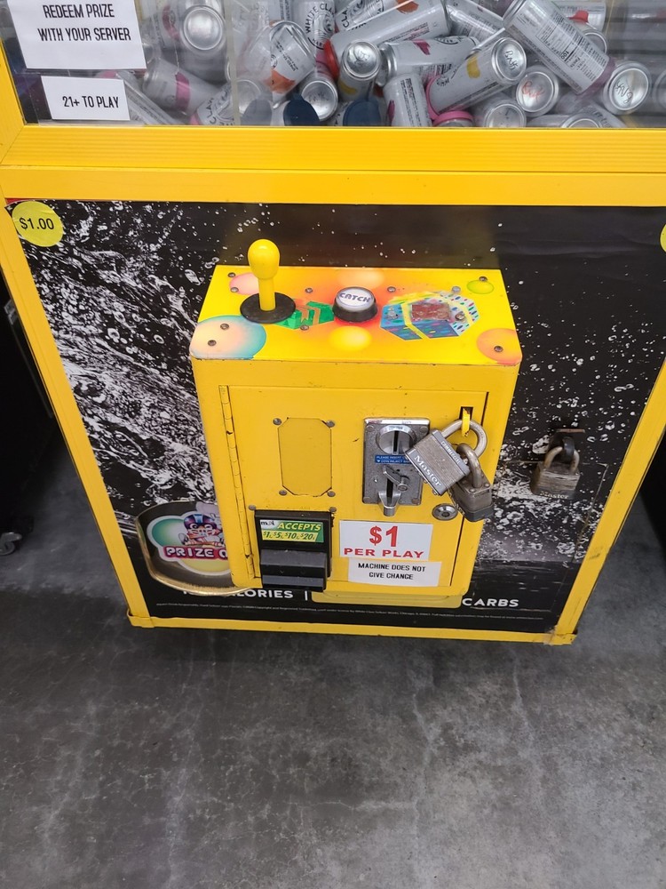 TOY PLUSH CRANE MACHINE WHITE CLAW