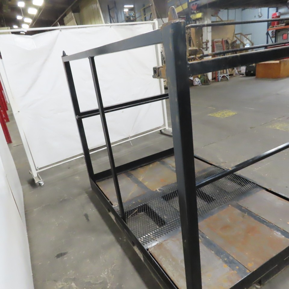 61"x83"x65" Custom Heavy Duty Stackable Material Storage Rack