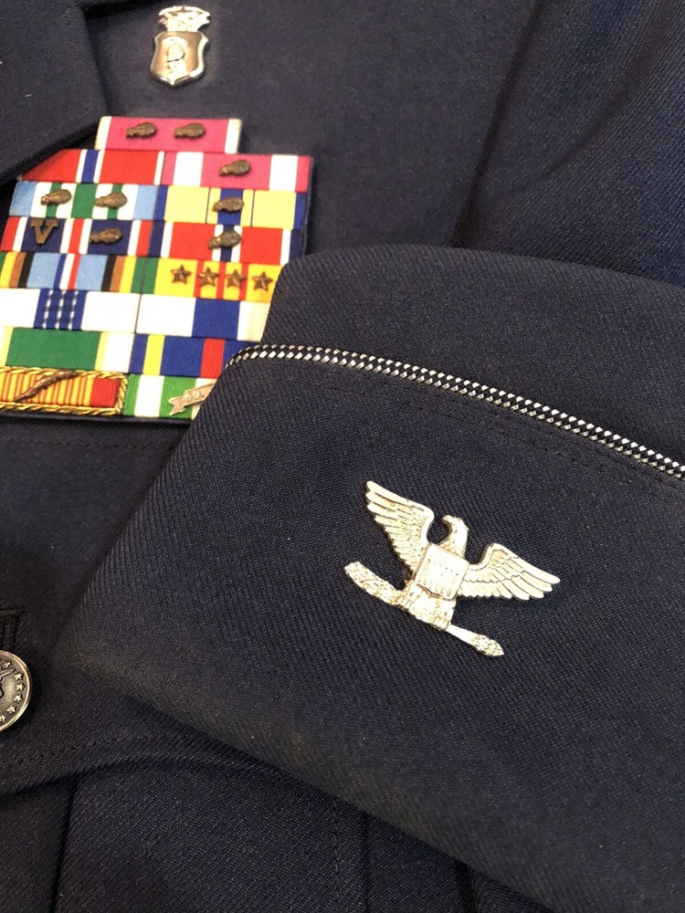 Authentic Attributed USAF Air Force Colonel Uniform, Dental Corps