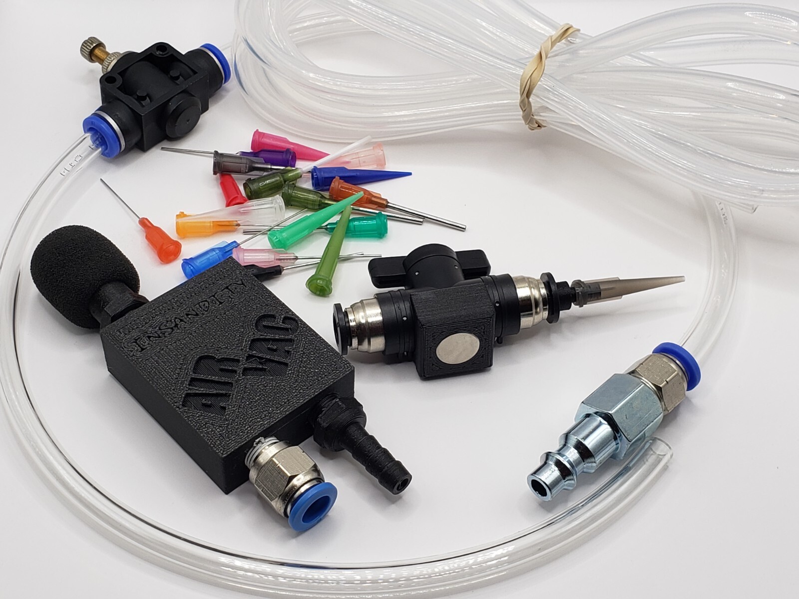 Pneumatic Micro Vacuum for Powder Coating - Easily Remove Powder! Economy Versio