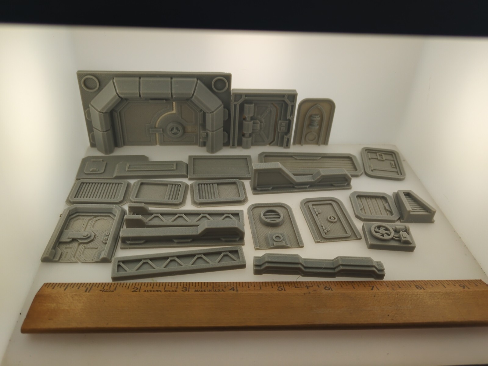 Sci fi bits collection 28mm terrain FAST SHIP|Alternate Wargaming Miniature