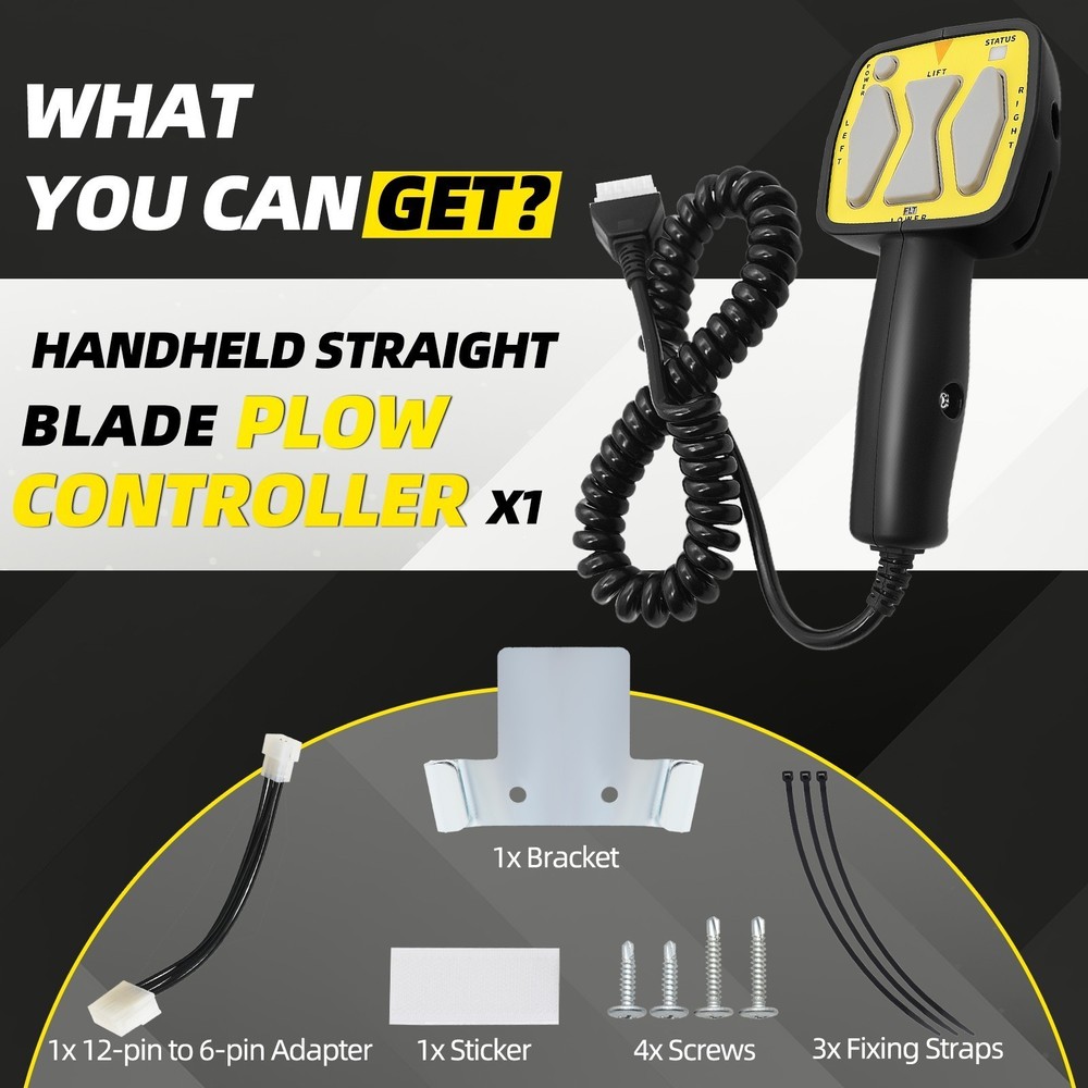 Handheld Snow Plow Controller For Meyer Diamond Snow Plow Blade E-47 E-60 E-57