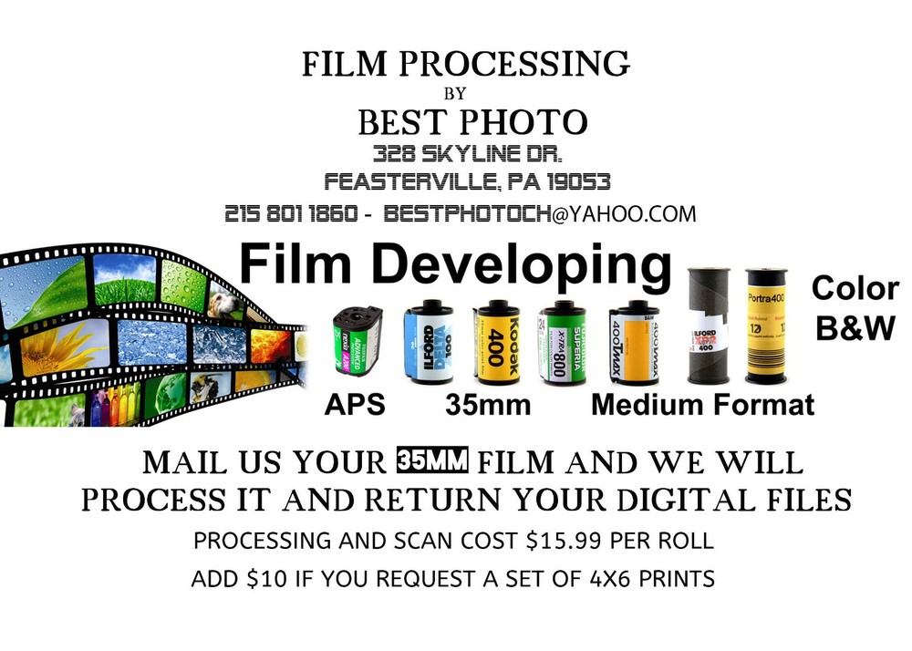 FILM DEVELOPING SERVICE