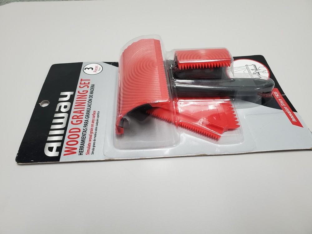 New Allway GT3 Graining Tool Set Triangle Combo 3 Piece Kit