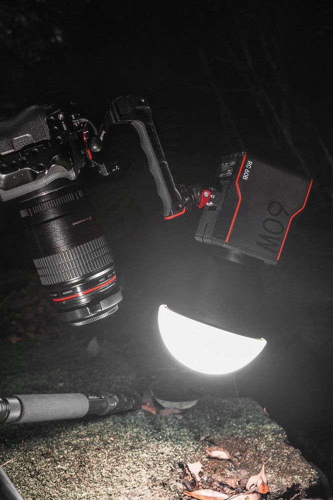SmallRig RC 60B Bi-Color LED Monolight Video Light+Silicone Diffuser for RC60B