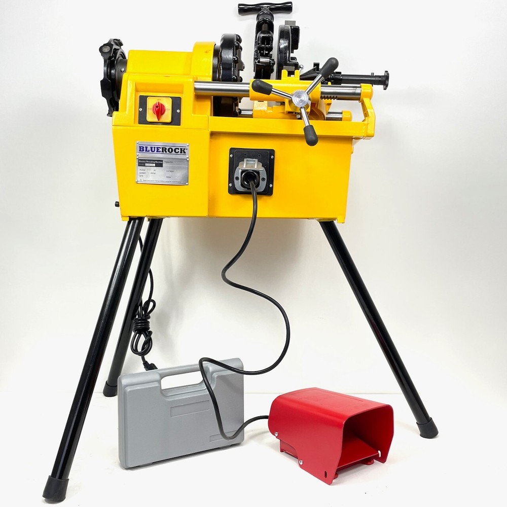 BLUEROCK PTM50-C Electric Motorized Pipe Threader Threading Machine fits RIDGID
