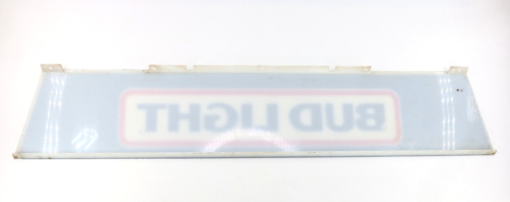 Bud Light 40" Vintage Hanging Pool Table Light Replacement Plastic Side Only