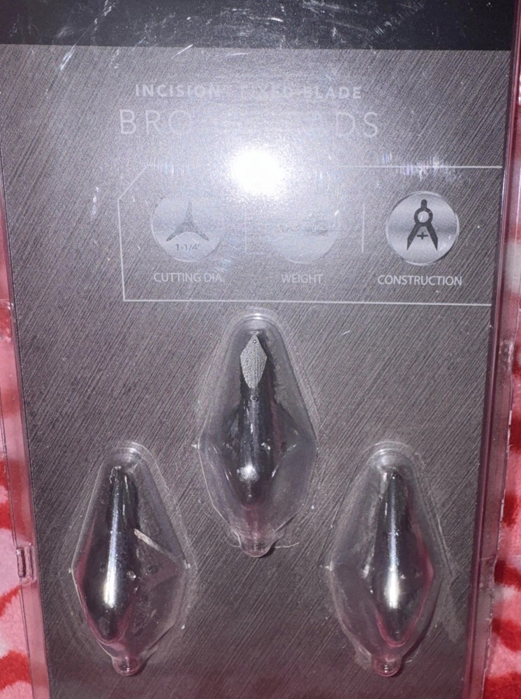 Cabelas Instinct Incision Fixed Blade Broadheads