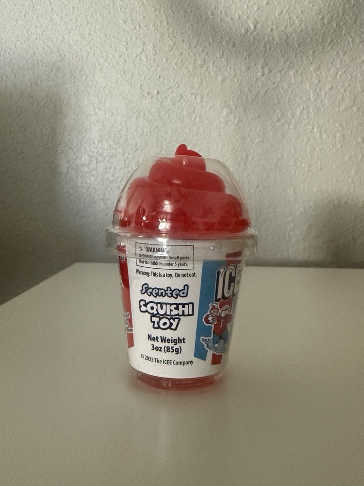 ICEE Scented Squishy Toy Cherry Red