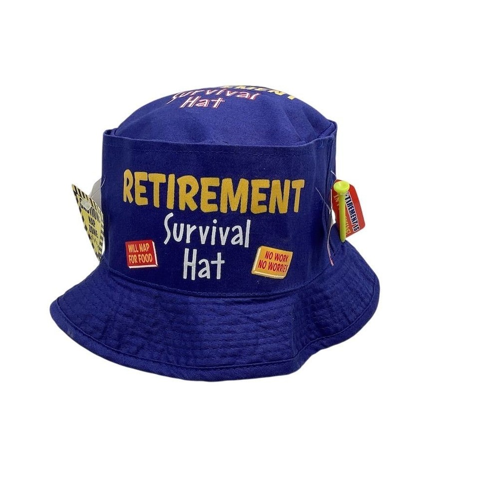 Retirement Survival Bucket Hat Fun
