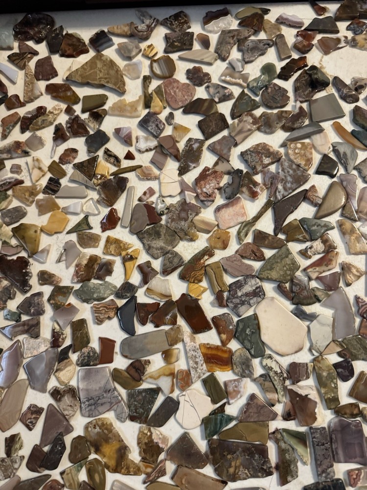 8 POUNDS SLICED POLISHED ROCKS