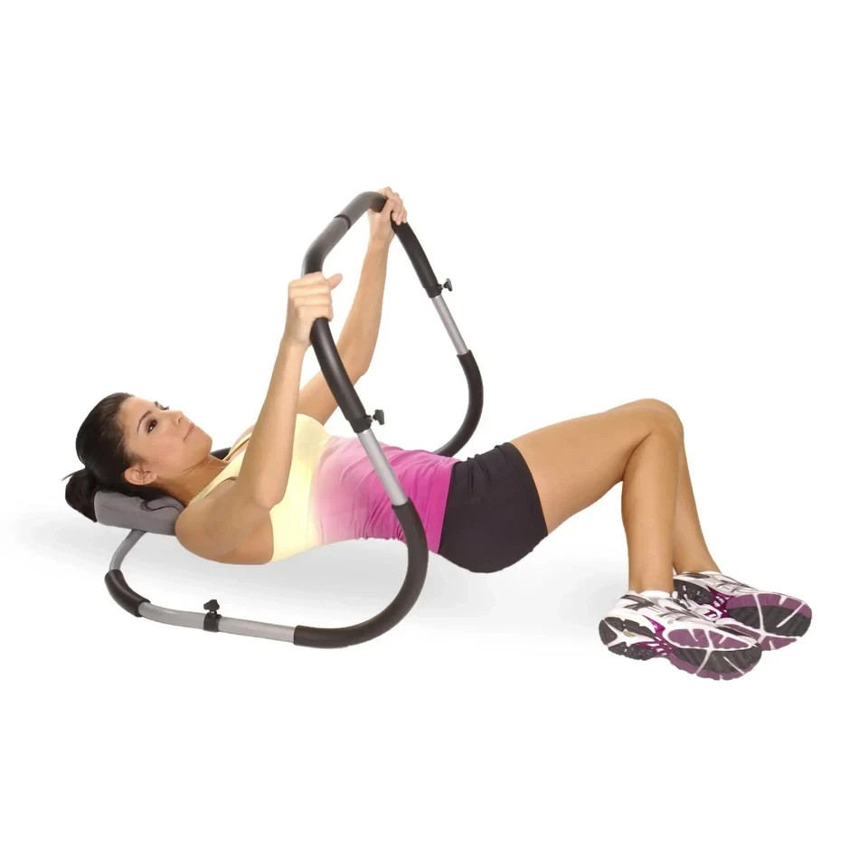 AB Trainer Abdominal Machine EAxercise Crunch Roller Workout Exerciser, Home Gym