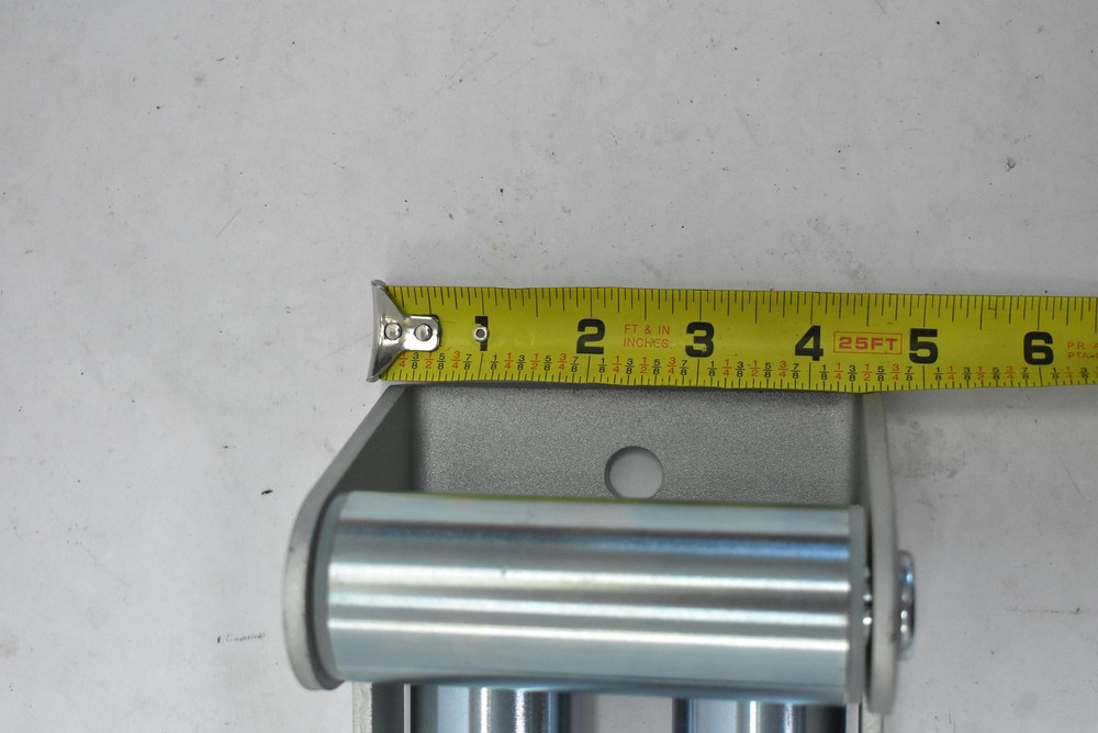 Roller Winch Fairlead Cable Guide 4 Roller Mount Bracket Silver ATV UTV Truck