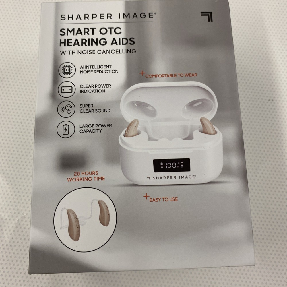 Sharper Image Smart OTC Hearing AIDS New