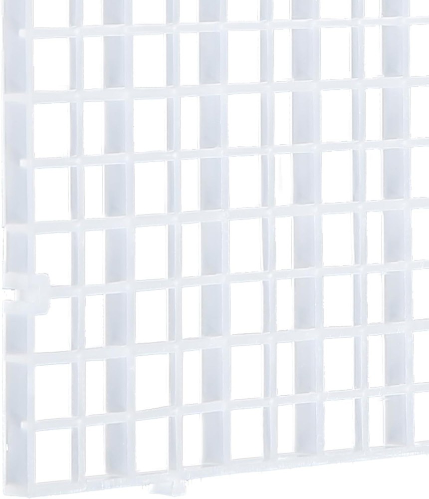 Aquarium Plastic Grid Divider Tray Egg Crate,Grid Isolate Board Divider Fish ...