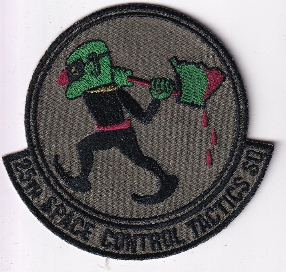 25th Space Control Tactics Squadron muted patch US Air Force USAF