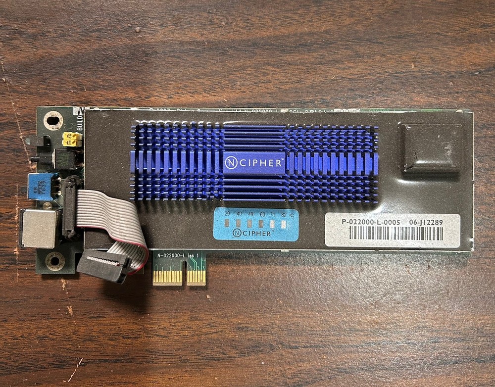 NCipher Nshield P-022000-L PCI-E Security Module Card