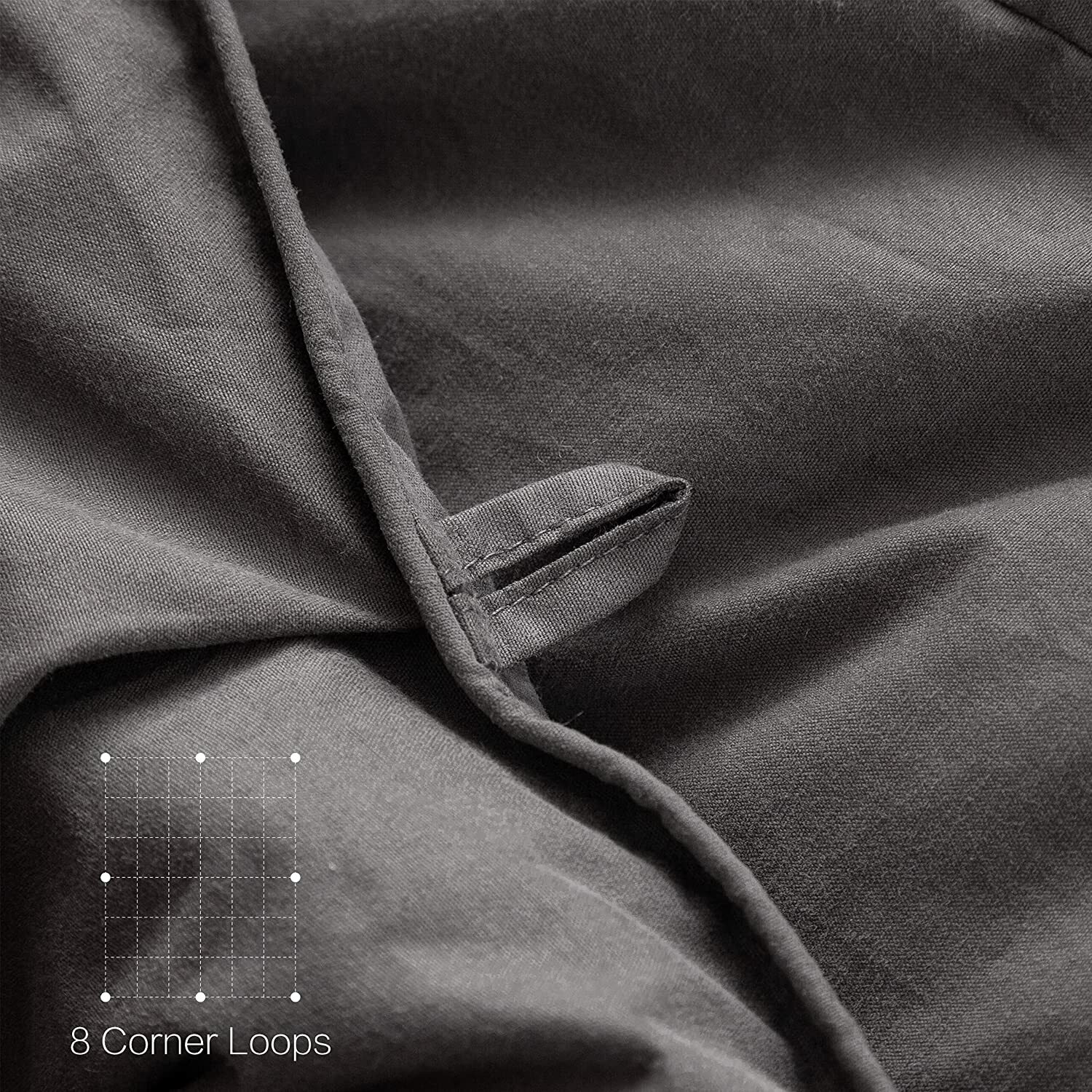 SNOWMAN Pinch Pleat Goose Down Comforter Duvet Insert 750+Fill Power 100% Cotton