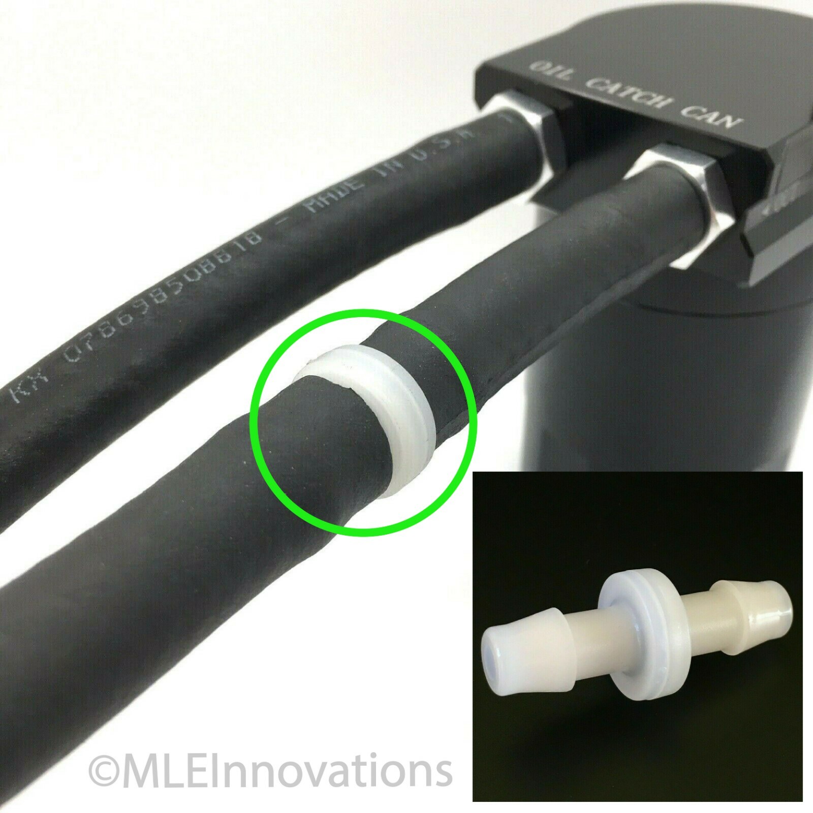 Oil Catch Can Check Valve PCV Boost Pressure Vacuum Leak Gas Oil Turbo LS GDI