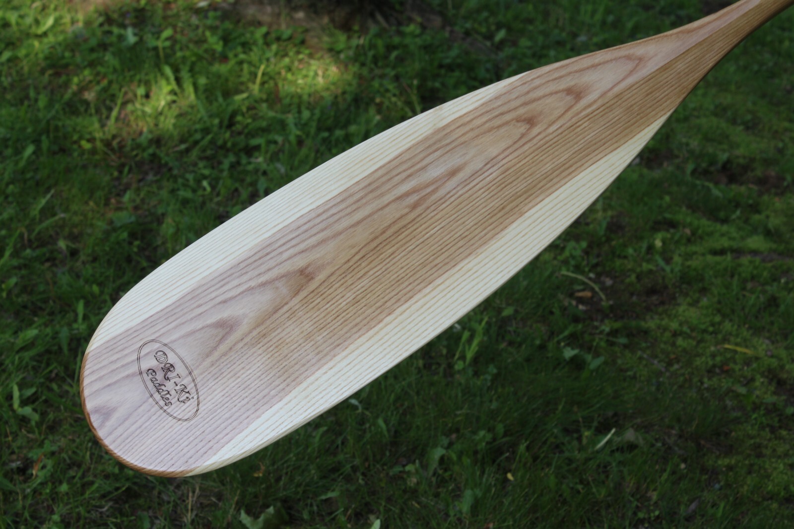 white Ash canoe paddle