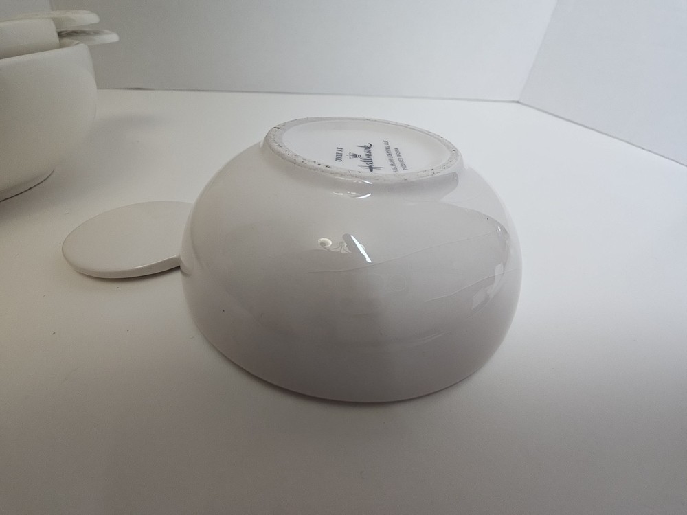 Hallmark Snowflake Nesting Ceramic Measuring Cups Set Of 3