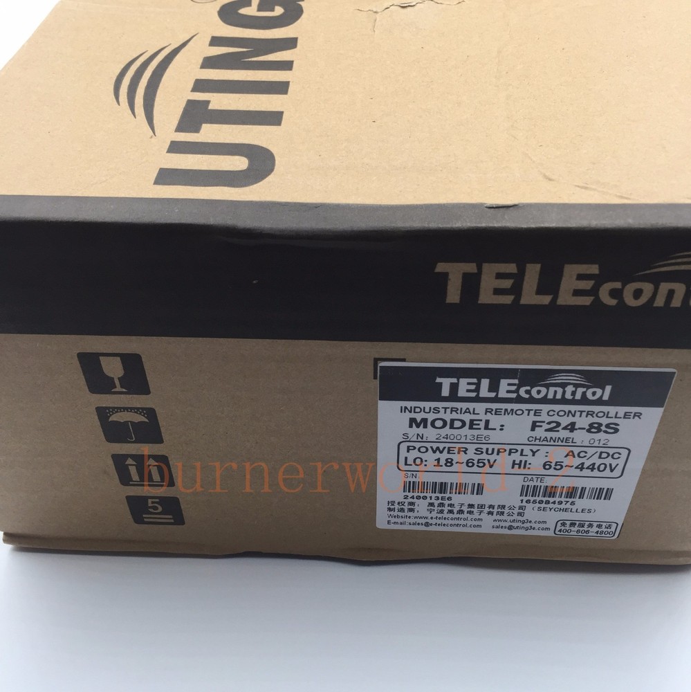 Industrial Remote Control Single Speed Wireless Controller For Crane Lift F24-8S