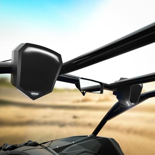 Bluetooth UTV Stereo Audio System Built-in Amplifier with Waterproof LED 4