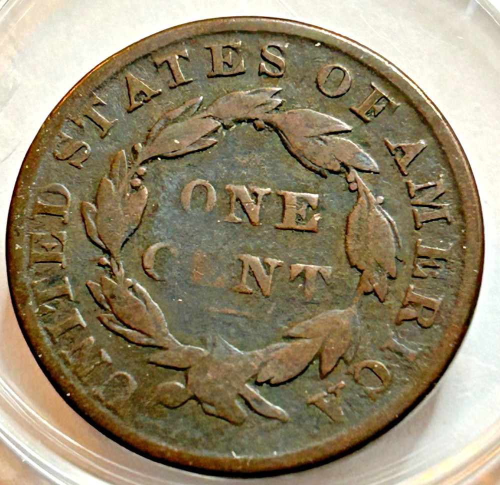 1829 Coronet Head Large Cent, Mostly Full Liberty, Nice Reverse - B16-13