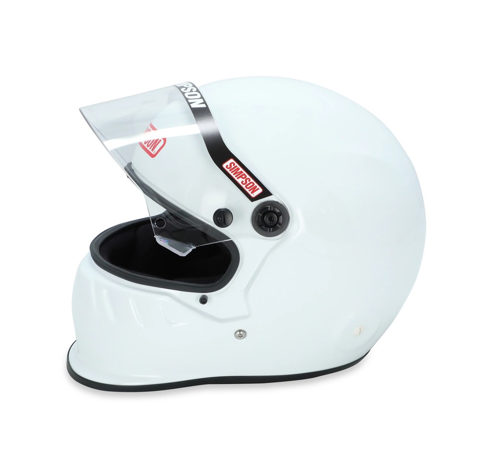 7950031 Simpson Racing SD1 Helmet - L - White