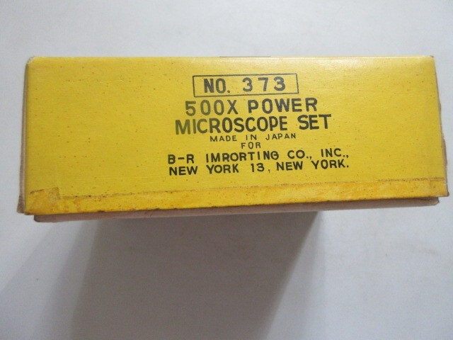 Milben Microscope Set No. 373 (not Complete)