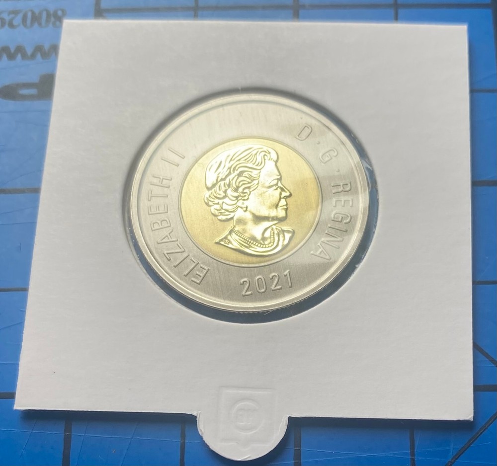 ***$2 CANADA TOONIE 2021 *** SPECIMEN ***