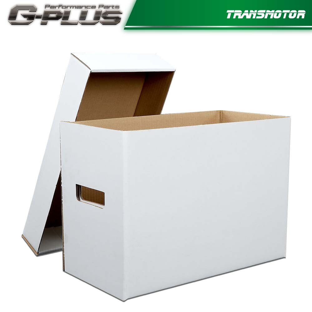 Comic Books Storage Boxes White Short Holds 150-175 Stackable Durable Archive