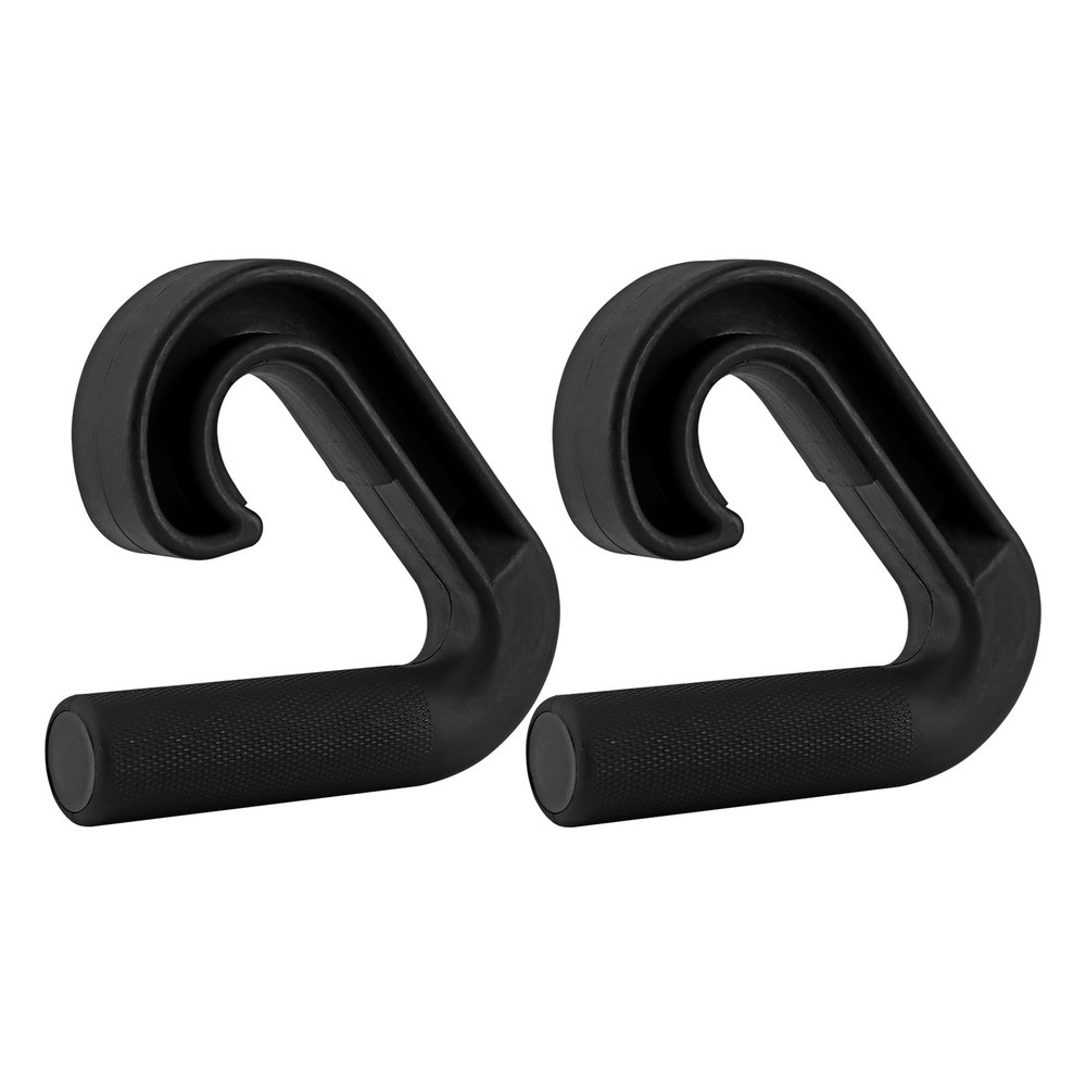 XuYelora Neutral Grip Handle Attachment for Pull-up Bars, 1 Pair Black