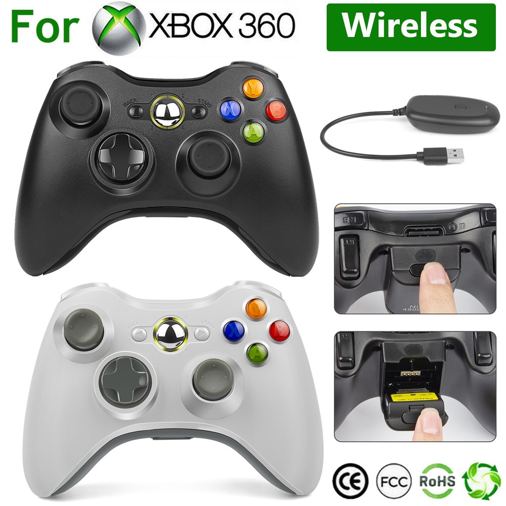 Wireless Controller For PC Compatible With Xbox 360 /Windows 7 8 10 11 Gamepad