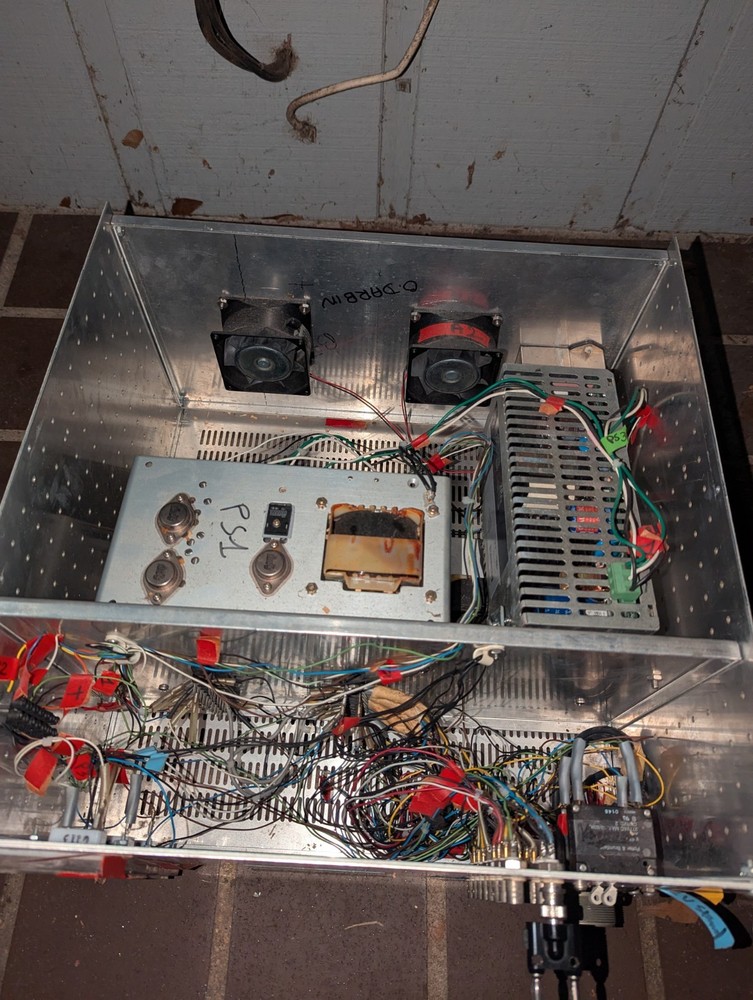 *For Parts* Custom Rackmount Power Supply Amplifier Control Panel Unit