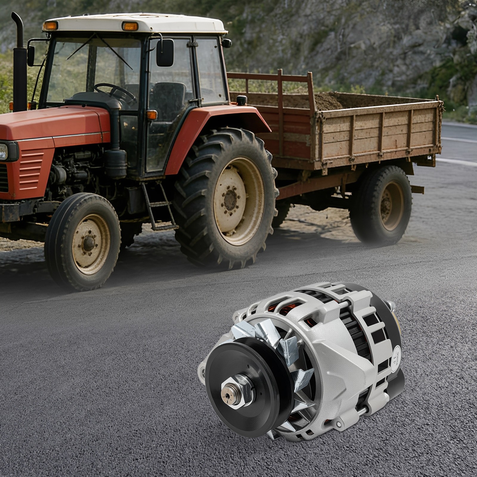 2000w Agriculture Permanent Magnet DC Generator Low Noise DC Generator 4000rpm