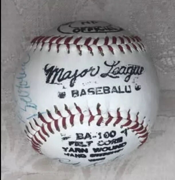 1980 Chicago White Sox Team Signed Baseball