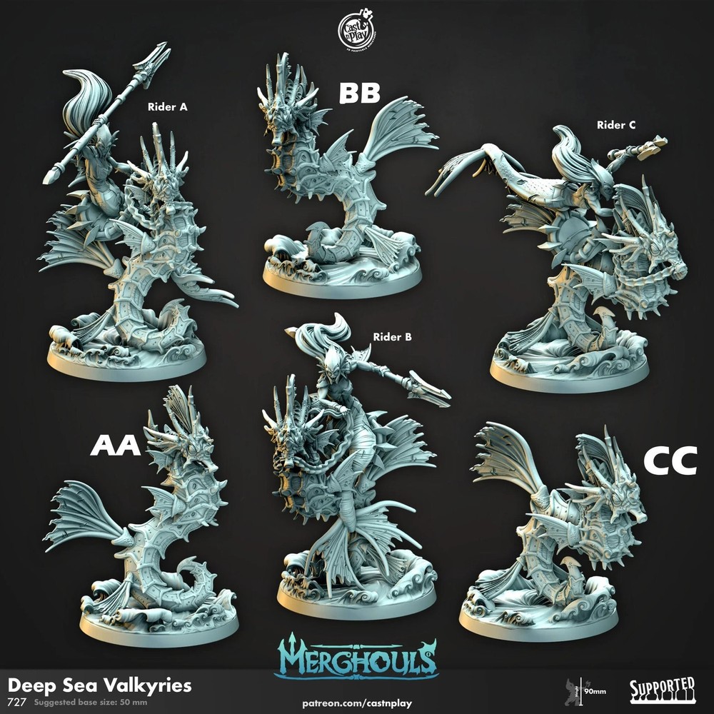 Deep Sea Valkyries Miniature